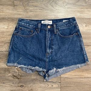 denim forum shorts